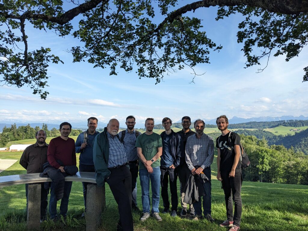 The team social at the Gurten, second meeting. Credit: Nicholas Attree