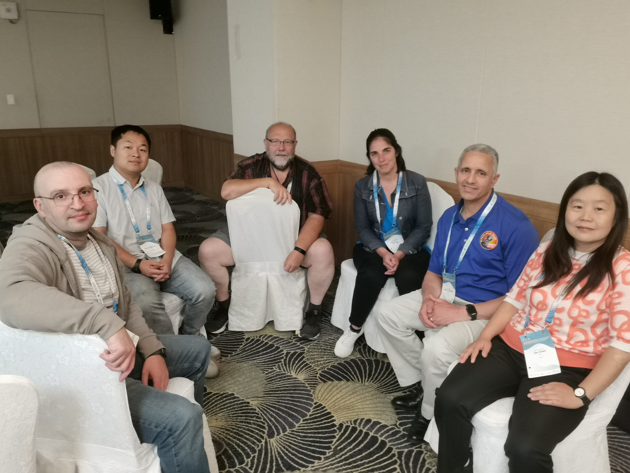 Picture 1: A group photo of some members in June 2024